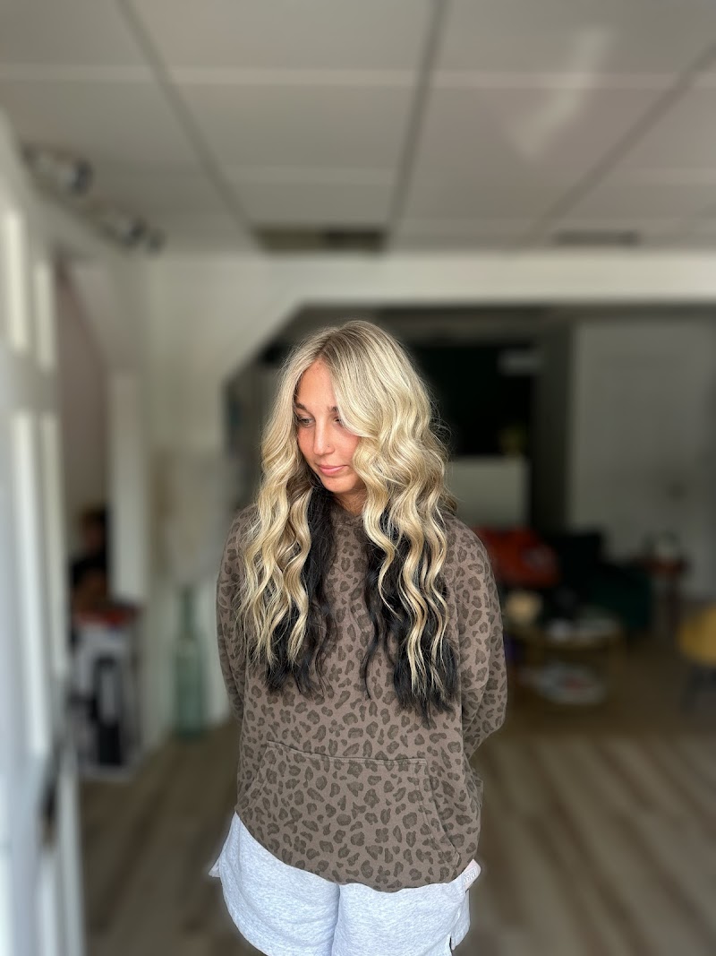 Hair color transformation at Iconic Beauty Bar